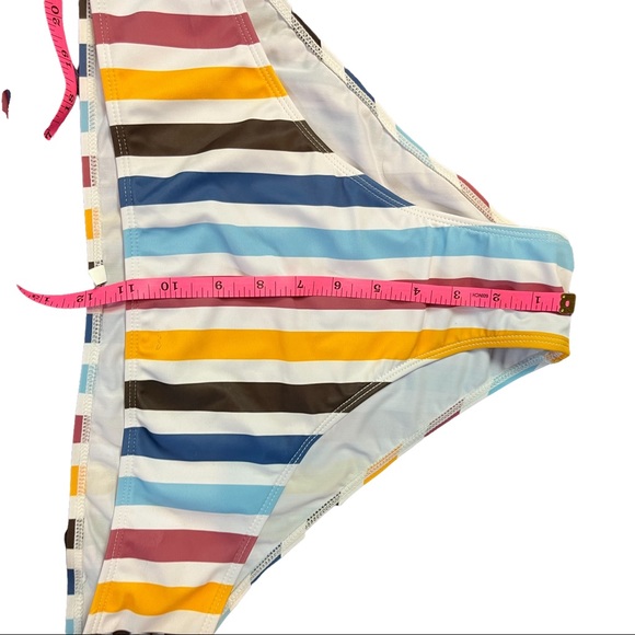 Striped 2 Piece Bikini Swimsuit Bathing suit size XXL - Picture 8 of 9